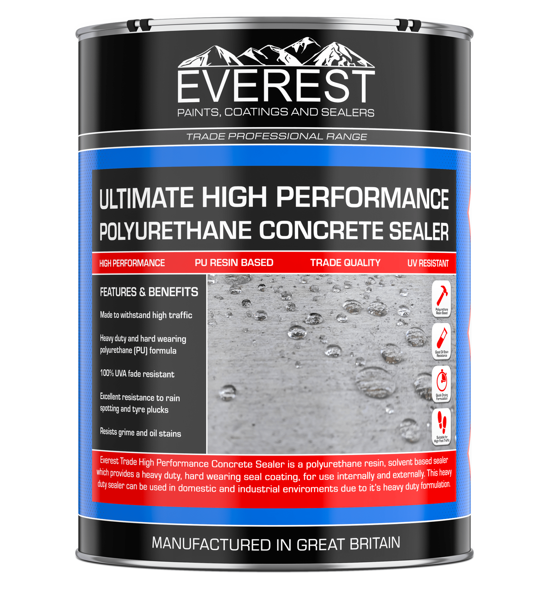 SummitSeal - Concrete Sealer - Polyurethane - Everest Paints