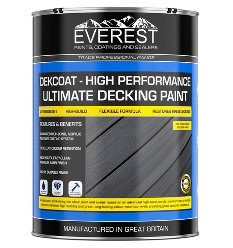 Everest - DEKCOAT - Ultimate Decking Paint - Anti - Slip - Everest Paints