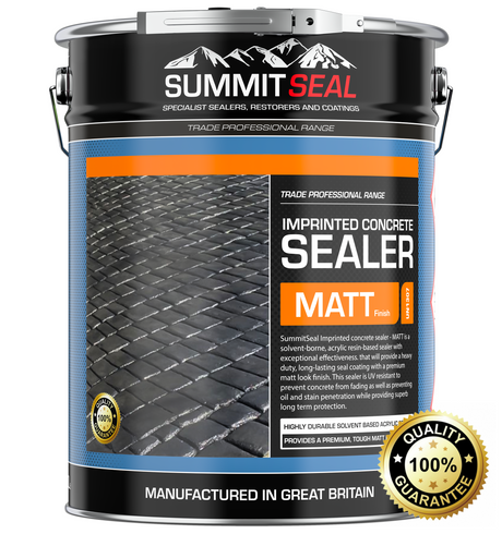 SummitSeal Imprinted Concrete Sealer Matt Finish